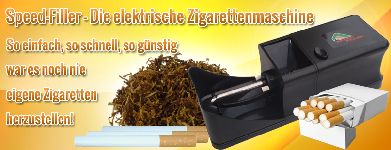 Speed-Filler Zigarettenmaschine günstig online kaufen / bestellen im Online Tabak Shop von Tabac-Trends.ch